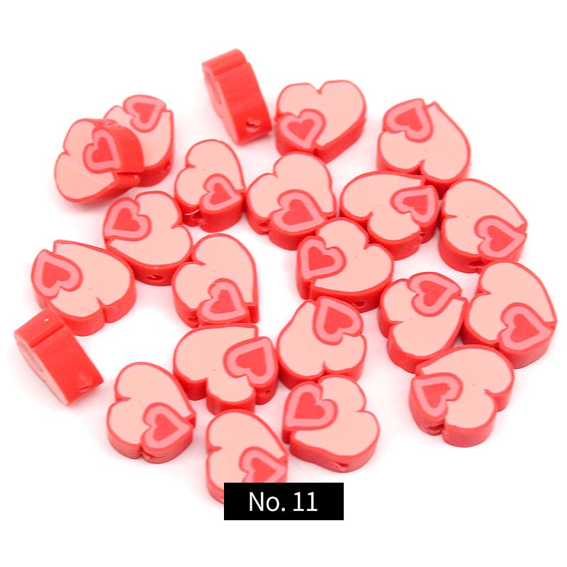 Cargas de arcilla de polímero de amor, MBCL020, No.1-14