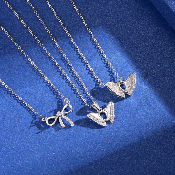 925 Sterling Silver Pendant Setting, Pear 4x6 mm Faceted Stone, Includes Chain, 1 Piece, MFJS3040