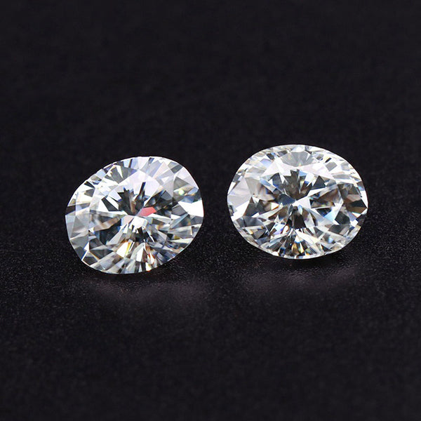 Oval Cut Lab-Grown Moissanite, VVS, GRA Certification, 1 Piece, MGLC6002