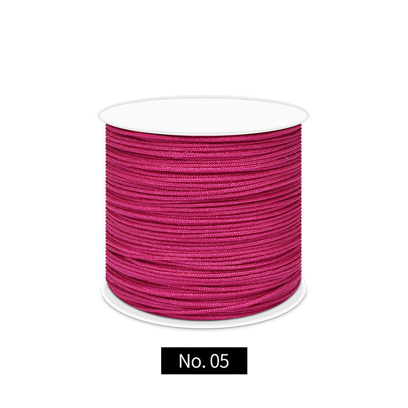 Cuerda trenzada de nailon de 1,5 mm, no elástica, 35 m, MSTC034