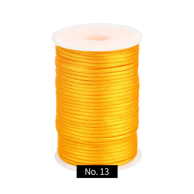 Cuerda trenzada de poliéster de 1,5/2/2,5 mm, no elástica, 100 m, MSTC051