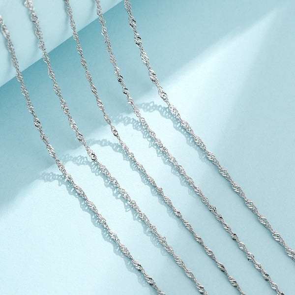 925 Sterling Silver Necklace, 1 Piece, FNSI1010