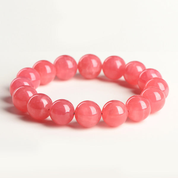 7A Natural Rhodochrosite Bracelet, 7/8/10/12/13mm