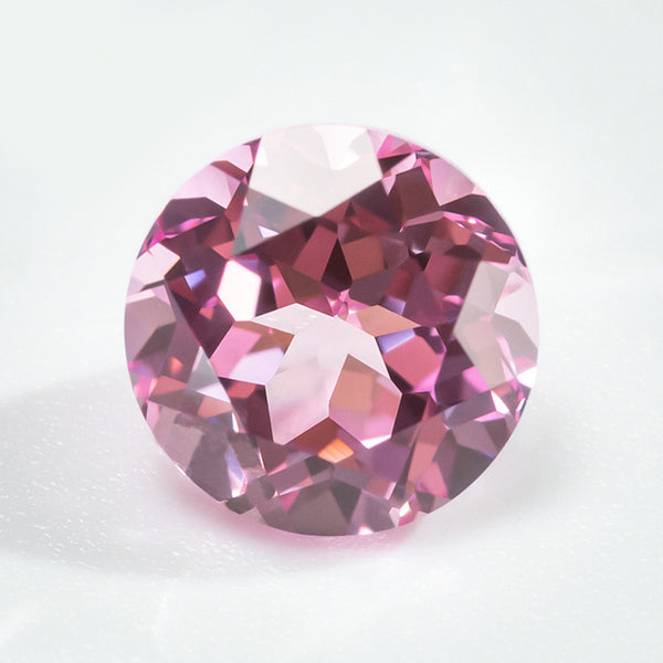Pink Lab Grown Sapphire, Round, VVS, 1 Piece, MGLC3017