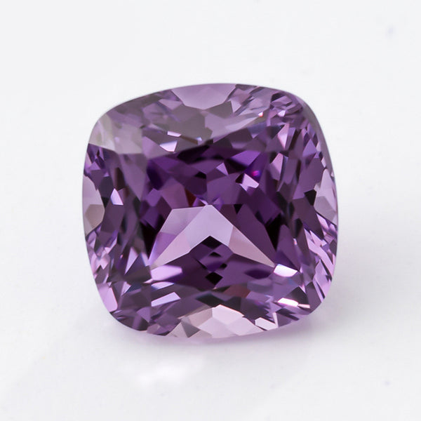 Purple Lab Grown Sapphire, Cushion, VVS, 1 Piece, MGLC3023