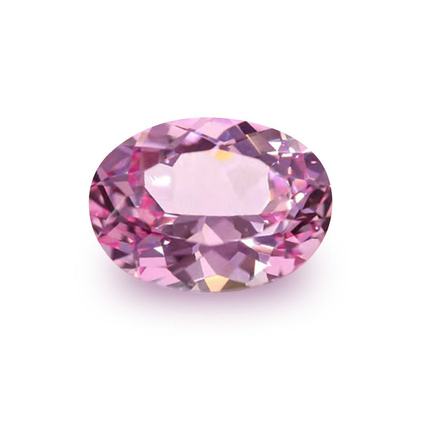 Pink Lab Grown Sapphire, Oval, VVS, 1 Piece, MGLC3007