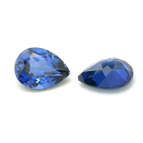 Lab Grown Sapphire, Pear, VVS, 1 Piece, MGLC3007