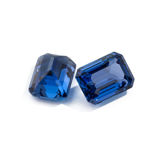 Lab Grown Sapphire, Emerald Cut, VVS, 1 Piece, MGLC3005