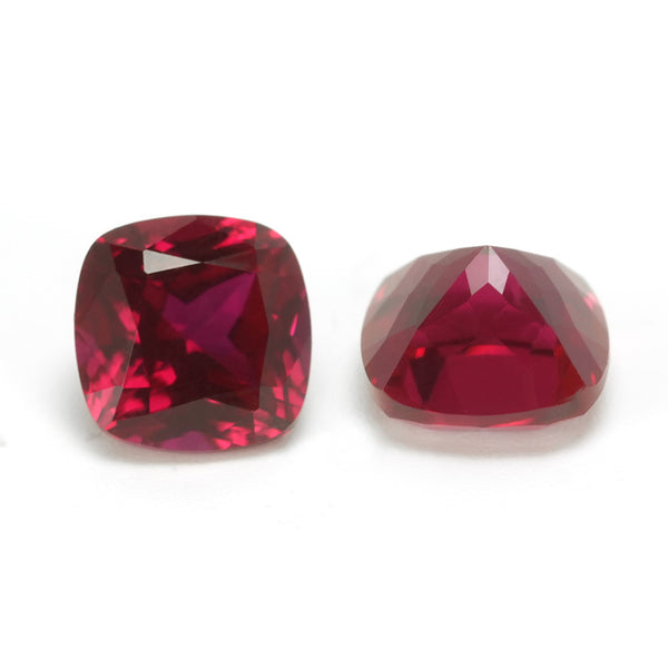 Lab Grown Ruby, Cushion, VVS, 1 Piece, MGLC2007