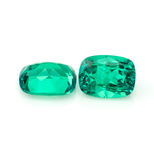 Lab Grown Emerald, Rectangular Cushion, VVS, 1 Piece, MGLC4014