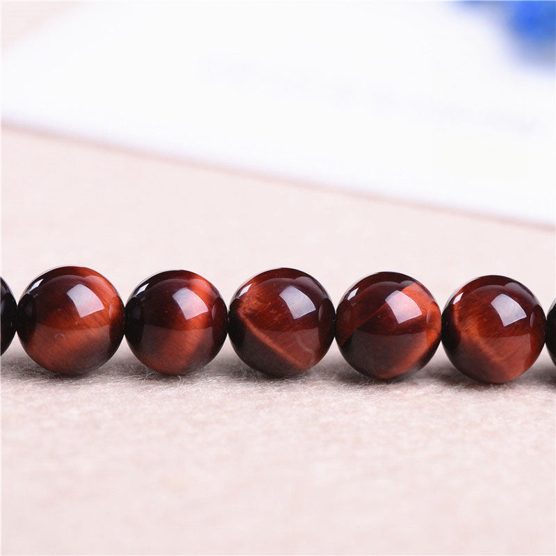 Natural Red Tiger Eye Beads, 2-18mm, 1 Strand, MBNM0504