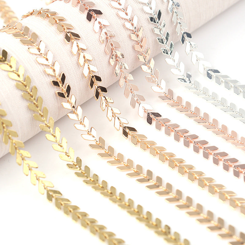 Copper Fishbone Chain, MSCH1008 – kokodiy