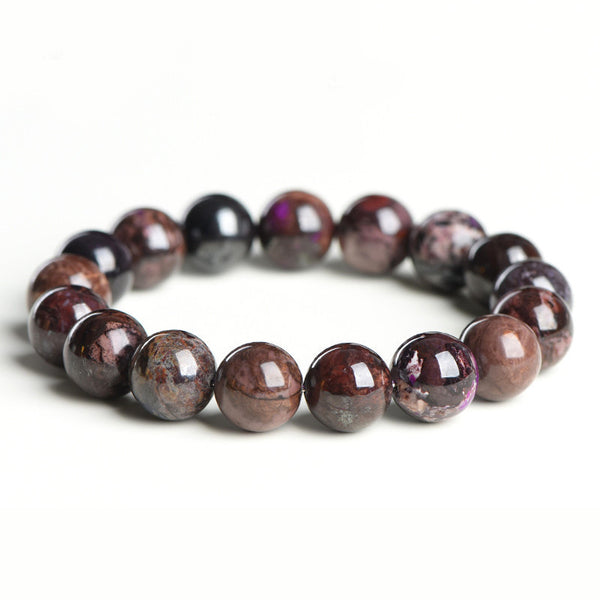 Bracelet en Sugilite Naturel, 9/10/11/12mm