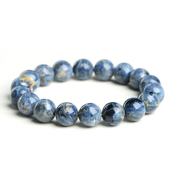 Natural Blue Pietersite Bracelet, 8/10/11/12/13/14/16mm