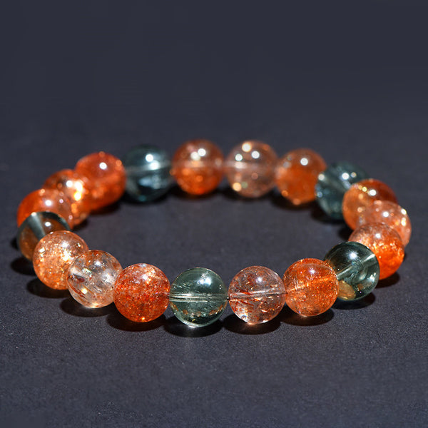 Natural Arusha Sunstone Bracelet, 7/8/9/10/11/12/13mm