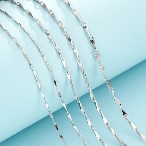 925 Sterling Silver Necklace, 1 Piece, FNSI1009