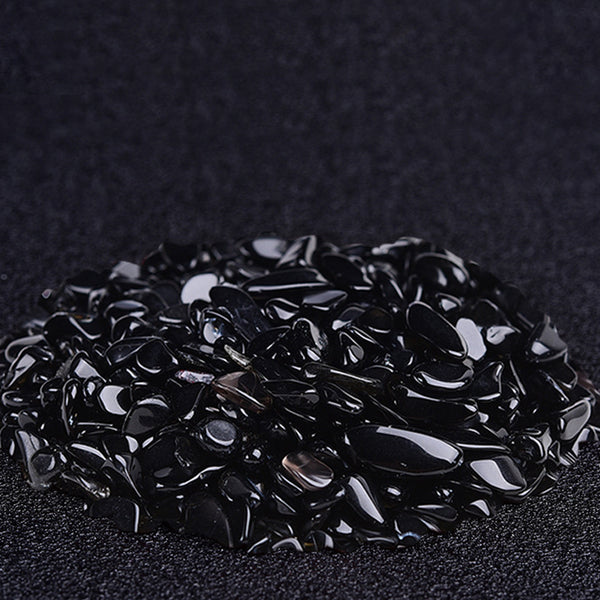 100g, Natural Obsidian Chips