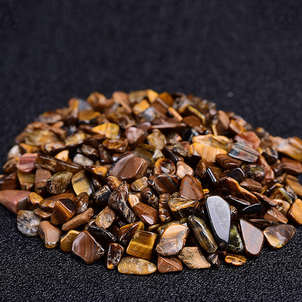 100g, Natural Tiger's Eye Chips