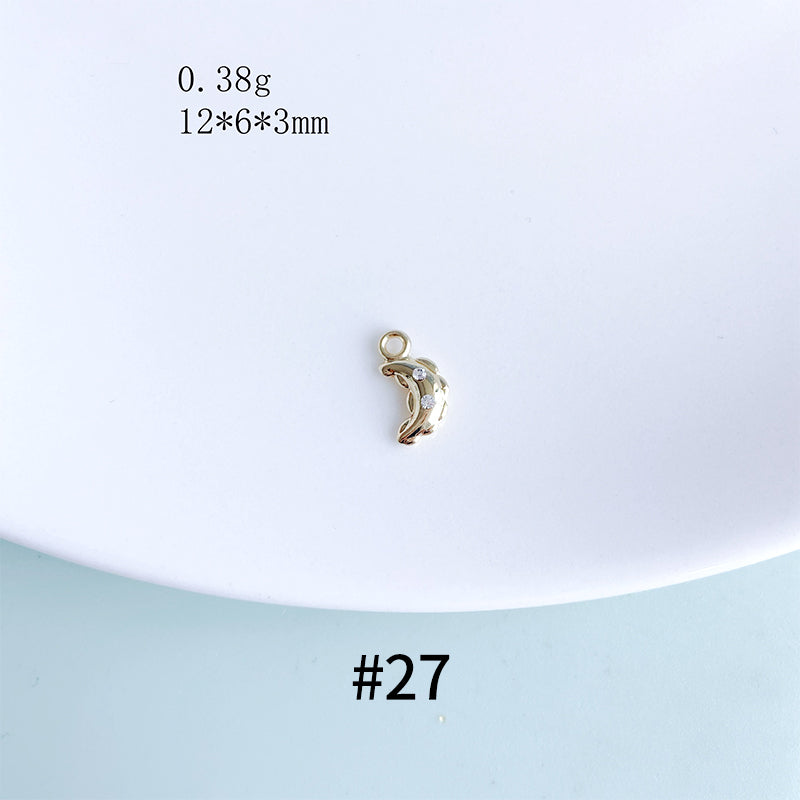 Colgante de aleación de perlas, 1 pieza, MFPC6019