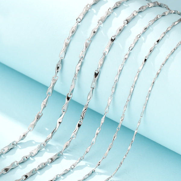 925 Sterling Silver Necklace, 1 Piece, FNSI1008