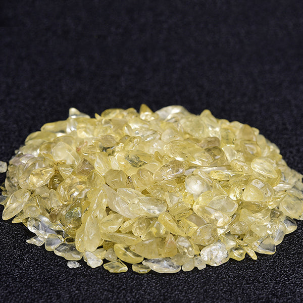 100g, Natural Citrine Chips