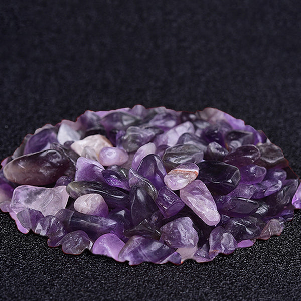 100g, Natural Dream Amethyst Chips