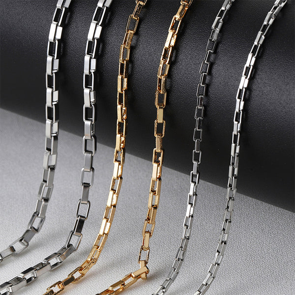 Rectangular Stainless Steel Chain, MSCH2018