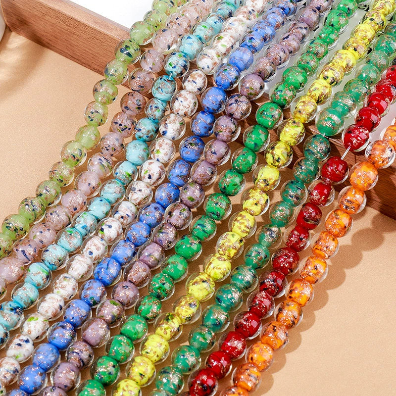 50 pieces, 10mm Core Encapsulation Handcrafted Lampwork Beads, MBGL801 ...