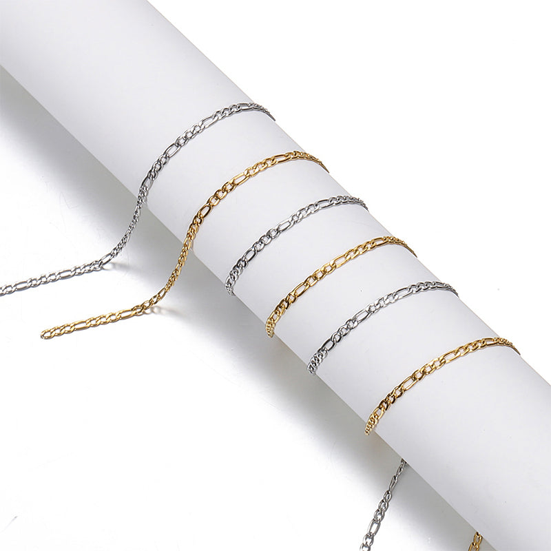 2M, Thin NK Stainless Steel Chain, 1bag, MFCH2054 – kokodiy