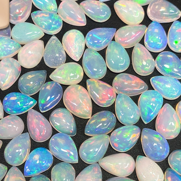 Natural Opal Pear Cabochons, Natural Color, AA Grade, 1 Piece, MFCA1903