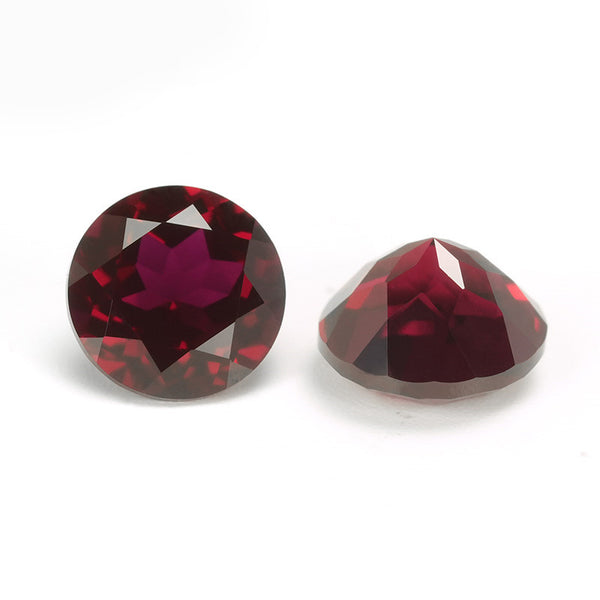 Lab Grown Ruby, Round, VVS, 1 Piece, MGLC2001