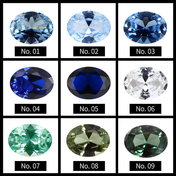 Oval Cut Lab-Grown Spinel, MGLC7001