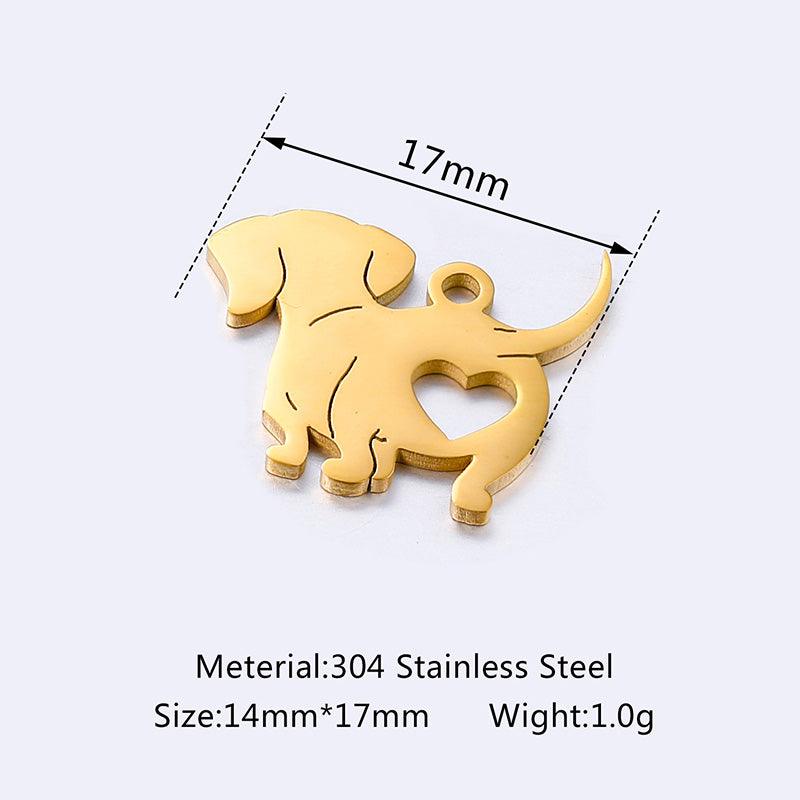 Dog Stainless Steel Pendant, MFPC2022 - kokodiy