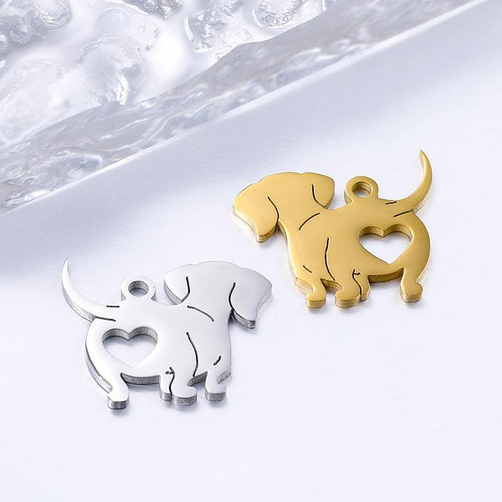 Dog Stainless Steel Pendant, MFPC2022 - kokodiy