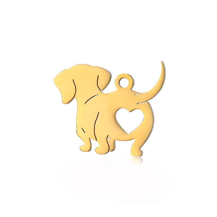 Dog Stainless Steel Pendant, MFPC2022 - kokodiy