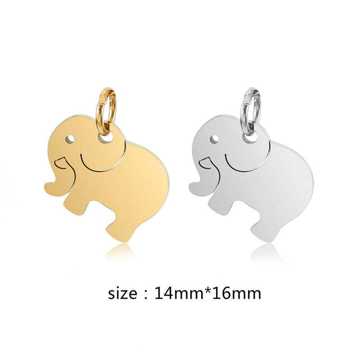 Elephant Stainless Steel Pendant, MFPC2023 - kokodiy